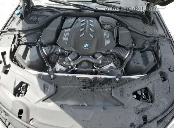 WBABC4C08MCG41534 2021 BMW M8 Black Rear interior view