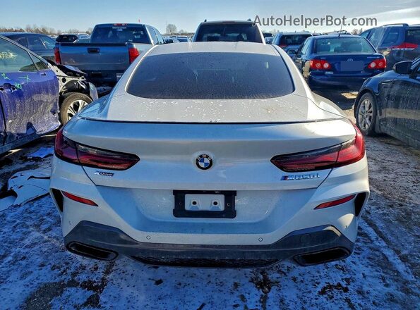WBABC4C0XRCR16762 2024 BMW M8 White უკანა ხედი