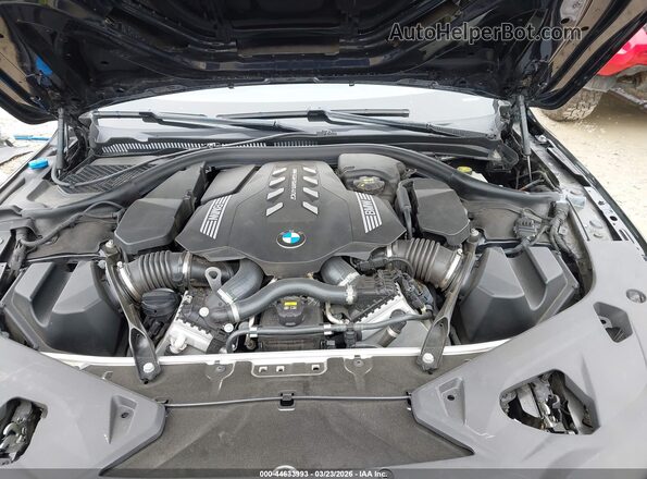 WBABC4C56KBJ35907 2019 BMW M8 Dark Blue Вид сзади