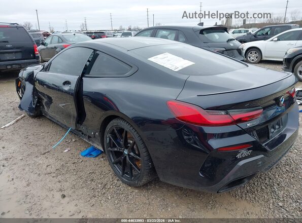WBABC4C56KBJ35907 2019 BMW M8 Dark Blue Задняя левая четверть