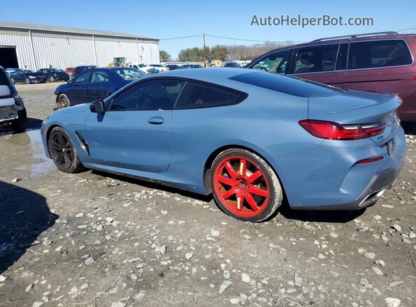 WBABC4C56KBU95601 2019 BMW M8 Blue Rear left