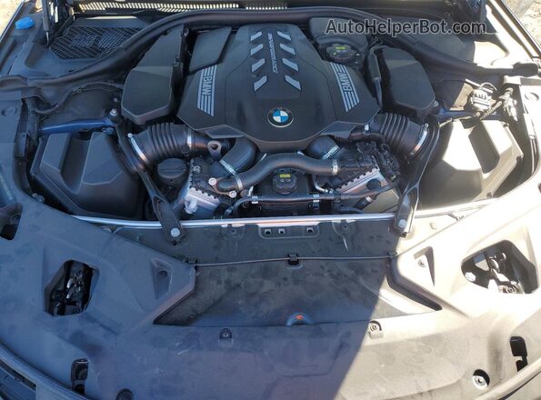 WBABC4C56KBU95601 2019 BMW M8 Blue Rear interior view