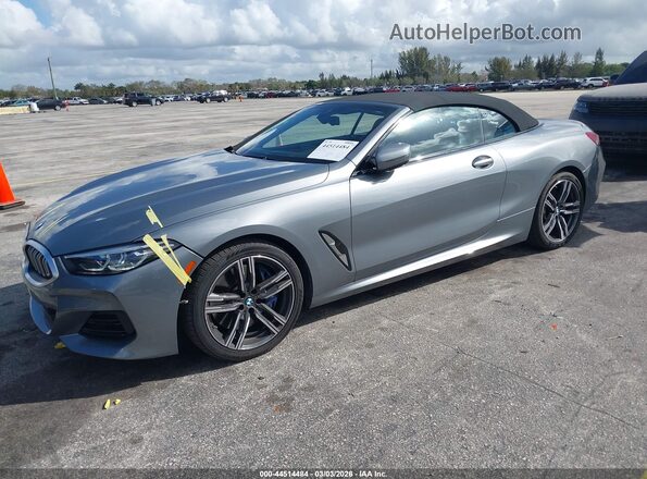 WBADZ4C0XSCS46952 2025 BMW 8 SERIES Gray Передня ліва чверть