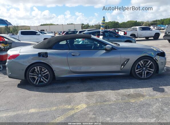 WBADZ4C0XSCS46952 2025 BMW 8 SERIES Gray Вид задньої частини салону