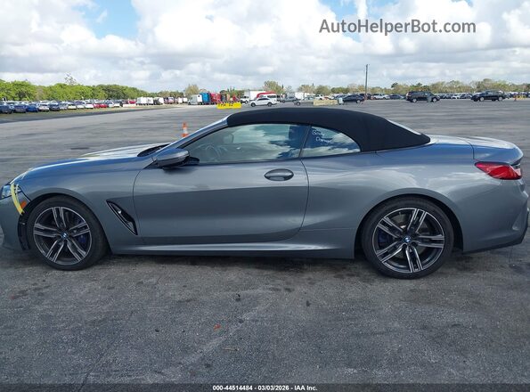 WBADZ4C0XSCS46952 2025 BMW 8 SERIES Gray Панорамний вид салону 360°