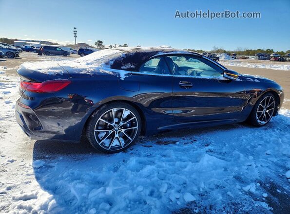 WBAFY4C51KBJ99064 2019 BMW M8 Blue Задня права чверть