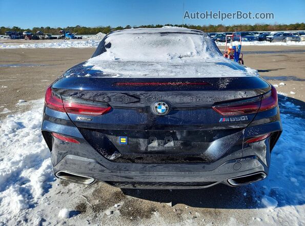 WBAFY4C51KBJ99064 2019 BMW M8 Blue Вид ззаду