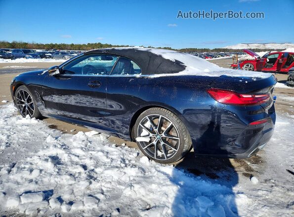 WBAFY4C51KBJ99064 2019 BMW M8 Blue Задня ліва чверть