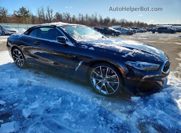 WBAFY4C51KBJ99064 2019 BMW M8 Blue Передня права чверть