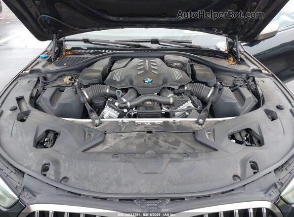 WBAFY4C5XKBX39351 2019 BMW M8 Black Հետևի տեսք