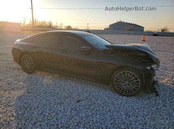 WBAGV2C03NCH21698 2022 BMW 8 SERIES Blue Delantero derecho