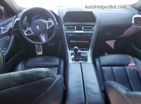 WBAGV2C07RCN06456 2024 BMW 8 SERIES Black Dashboard view