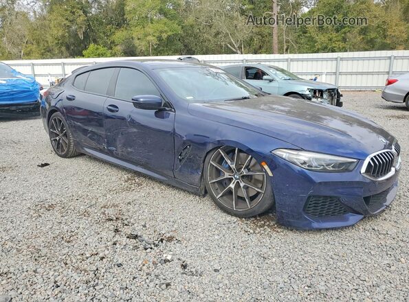WBAGV2C0XLCD38323 2020 BMW 8 SERIES Blue Передня права чверть