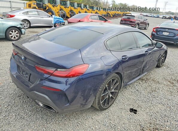 WBAGV2C0XLCD38323 2020 BMW 8 SERIES Blue Задня права чверть