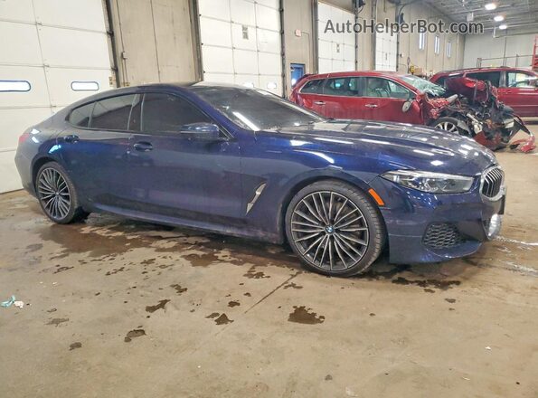 WBAGV4C08LCD80954 2020 BMW 8 SERIES Blue Front right