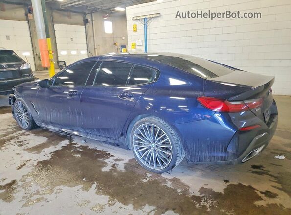 WBAGV4C08LCD80954 2020 BMW 8 SERIES Blue Rear left