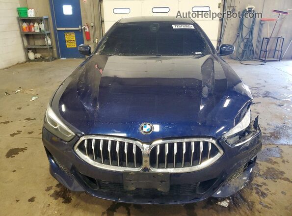 WBAGV4C08LCD80954 2020 BMW 8 SERIES Blue Front view