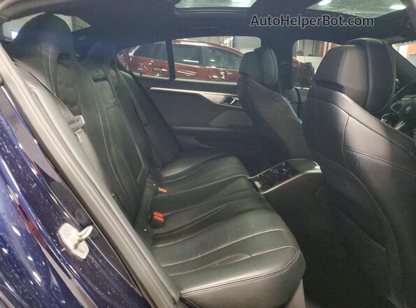 WBAGV4C08LCD80954 2020 BMW 8 SERIES Blue Rear seats view