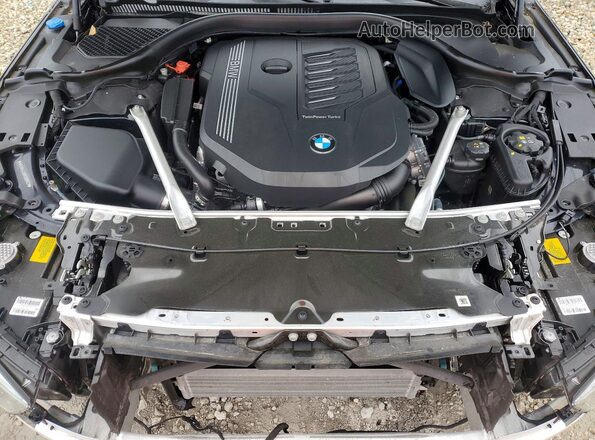 WBAGV4C08RCR88933 2024 BMW 8 SERIES Black უკანა სალონის ხედი