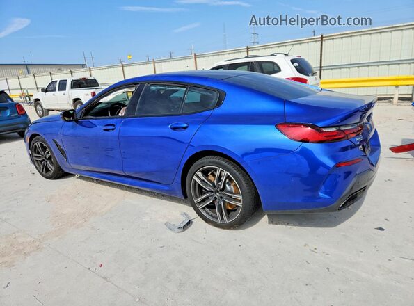 WBAGV4C09SCU66057 2025 BMW 8 SERIES Blue Trasero izquierdo