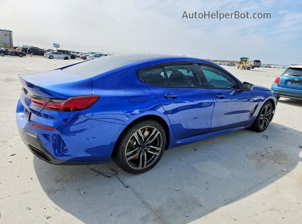 WBAGV4C09SCU66057 2025 BMW 8 SERIES Blue Trasero derecho