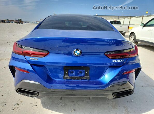 WBAGV4C09SCU66057 2025 BMW 8 SERIES Blue Vista trasera