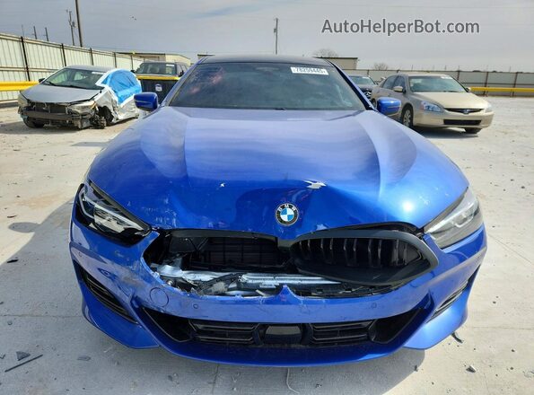 WBAGV4C09SCU66057 2025 BMW 8 SERIES Blue Vista frontal