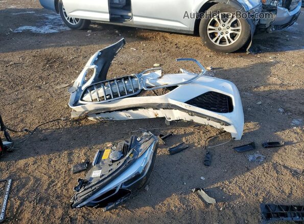 WBAGV8C01LBP48739 2020 BMW M8 White Vista del compartimento del motor