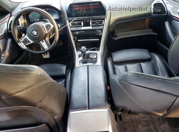 WBAGV8C01LBP48739 2020 BMW M8 White Vista del salpicadero