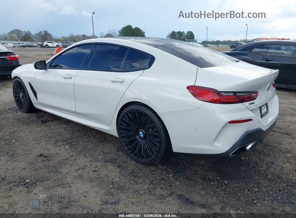 WBAGV8C02LCD87759 2020 BMW M8 Черный Задняя левая четверть
