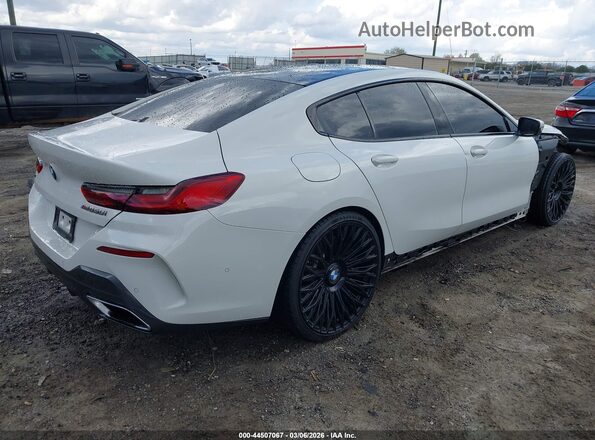 WBAGV8C02LCD87759 2020 BMW M8 Черный Задняя правая четверть