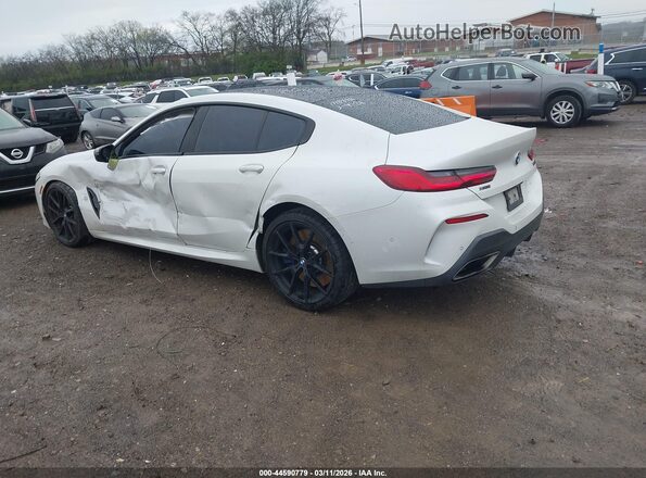 WBAGV8C04LBP48931 2020 BMW M8 White უკანა მარცხენა