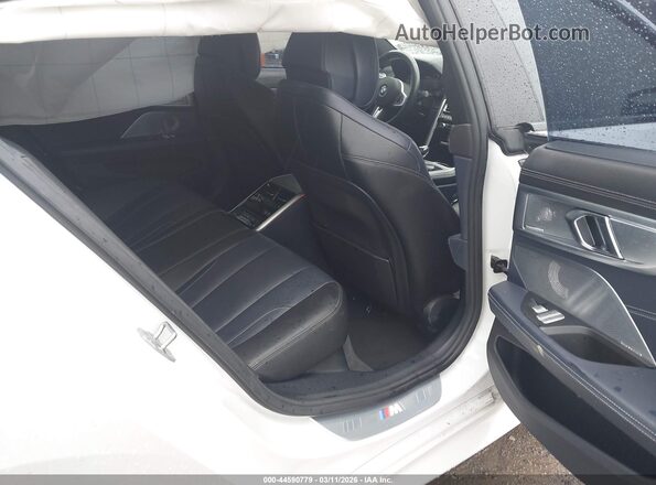 WBAGV8C04LBP48931 2020 BMW M8 White VIN კოდის სტიკერის ხედი