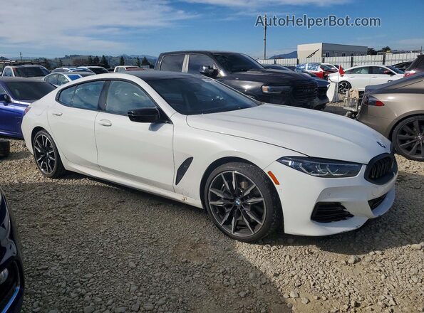 WBAGV8C04SCU73604 2025 BMW M8 White Առջևի աջ