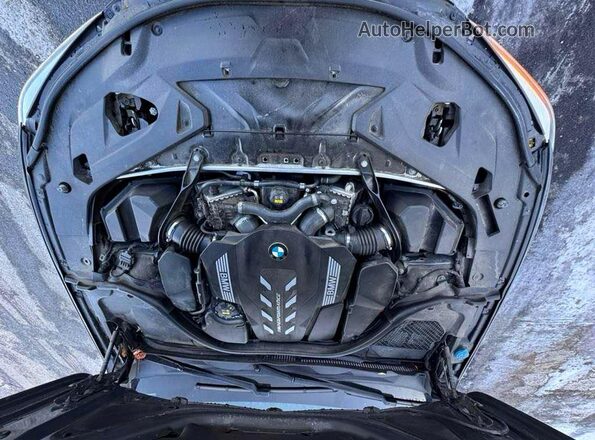 WBAGV8C05LCD99243 2020 BMW M8 Black Vista interior delantera