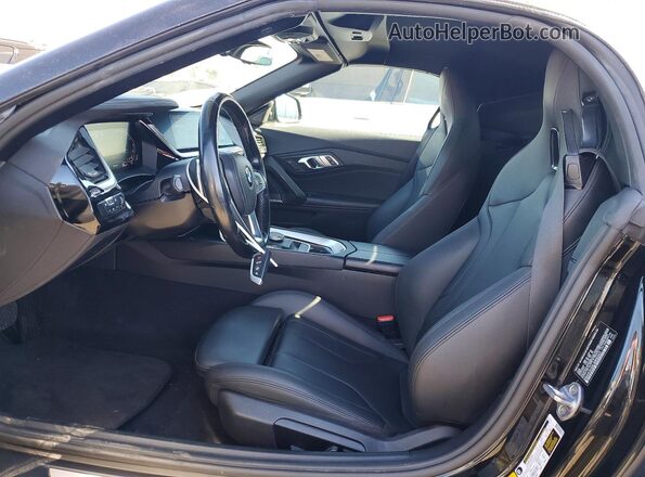WBAHF3C05LWW65537 2020 BMW Z4 Black Vista interior delantera