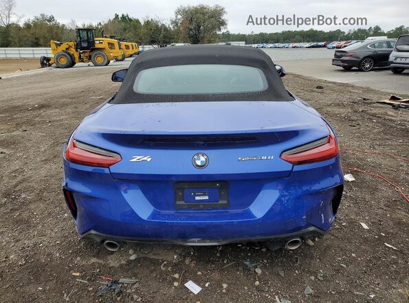WBAHF3C06TWY53242 2026 BMW Z4 Blue Widok z tyłu