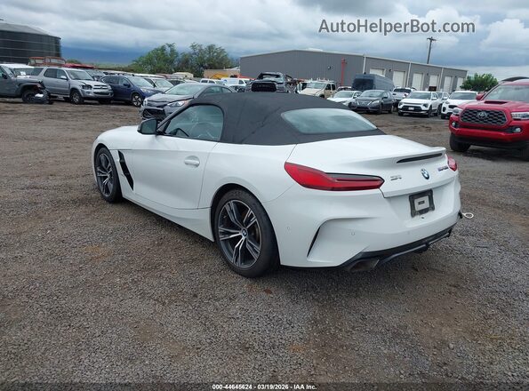 WBAHF9C07SWY37682 2025 BMW Z4 White უკანა მარცხენა