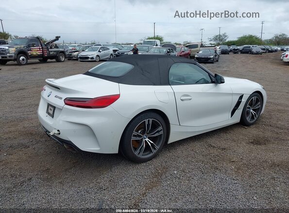 WBAHF9C07SWY37682 2025 BMW Z4 White უკანა მარჯვენა