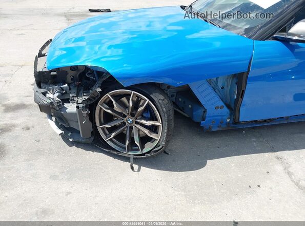 WBAHF9C09LWW38022 2020 BMW Z4 Blue Vista frontal