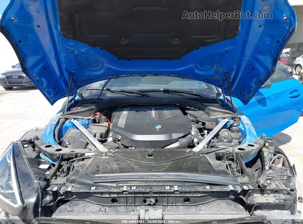 WBAHF9C09LWW38022 2020 BMW Z4 Blue Vista trasera