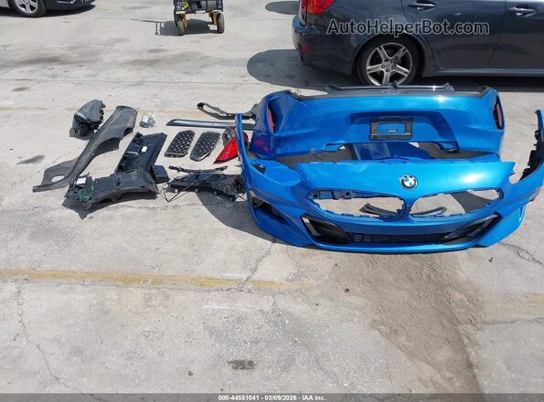 WBAHF9C09LWW38022 2020 BMW Z4 Blue Vista del cuadro de instrumentos
