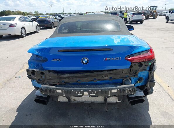 WBAHF9C09LWW38022 2020 BMW Z4 Blue 