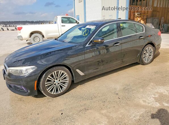 WBAJA5C30HG894005 2017 BMW 5 SERIES Black Tył lewy