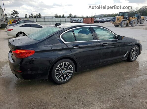WBAJA5C30HG894005 2017 BMW 5 SERIES Black Przód prawy