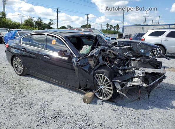 WBAJA5C30HG894697 2017 BMW 5 SERIES Black Przód prawy