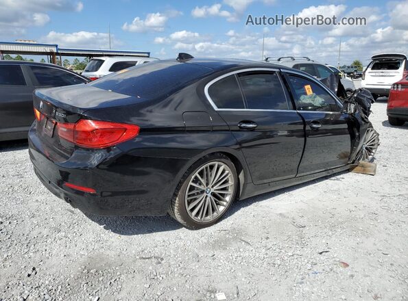 WBAJA5C30HG894697 2017 BMW 5 SERIES Black Tył prawy