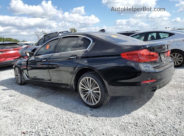 WBAJA5C30HG894697 2017 BMW 5 SERIES Black Tył lewy
