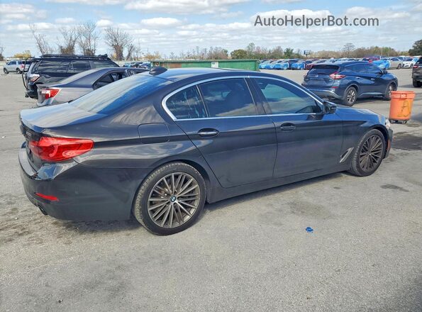WBAJA5C30HG896479 2017 BMW 5 SERIES Черный Задняя правая четверть