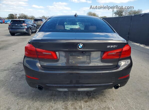 WBAJA5C30HG896479 2017 BMW 5 SERIES Черный Вид сзади